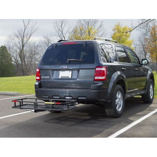  Apex CCB-F4820-DLX 48” Long Steel Basket Folding Hitch Cargo Carrier