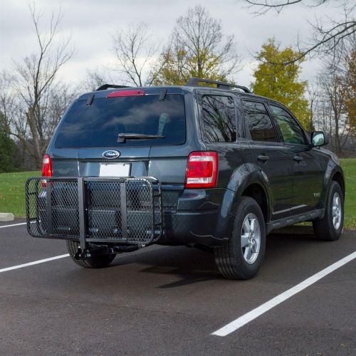  Apex CCB-F4820-DLX 48” Long Steel Basket Folding Hitch Cargo Carrier