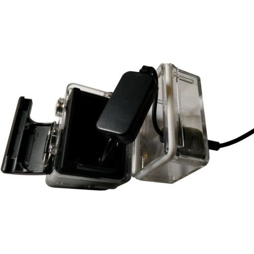  RageCams Underwater USB Powered Battery Eliminator - Waterproof Back Door for GoPro Hero4 & Hero3+ Cameras (Standard Slim HOUSING)