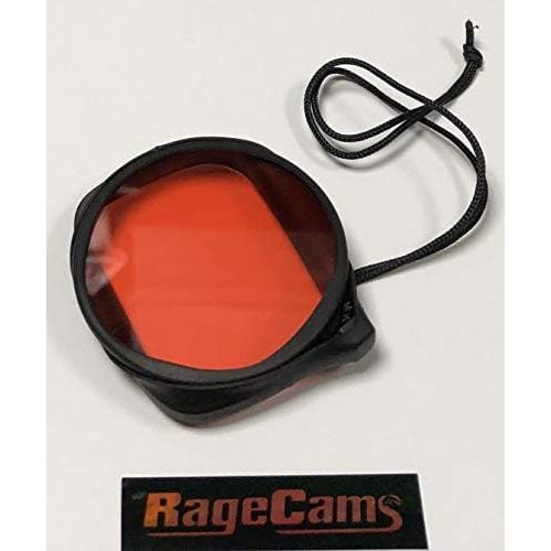  RageCams Red Filter Underwater Color Correction Press On for Sony FDR-X3000 AS300 AS50 Waterproof Divehousing