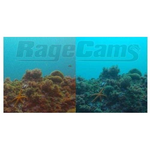  RageCams RED Dive Filter HD Underwater 4K Blue Color FIX for Sony FDR-x1000v AKA-DDX1-K