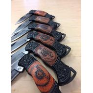 Rahsham 13 Personalized Pocket Knife, Groomsmen Gift, Engraved Wooden Groomsman Gifts Set