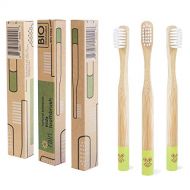 [아마존베스트]Rain Organic Bamboo Baby Toothbrush - 100% Safe Infant Toddler Kids Toothbrush 6 to 12 Months and Up,...