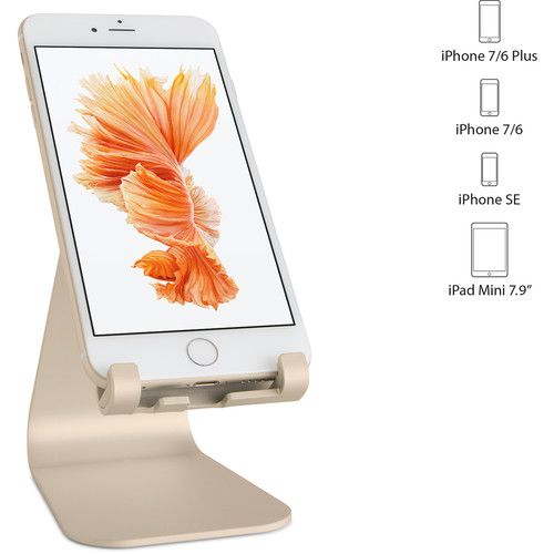  Rain Design mStand Mobile Stand for Smartphones and Tablets (Gold)