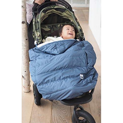  Rain or Shine Kids Down Pouch Baby Carrier Cover (Navy)