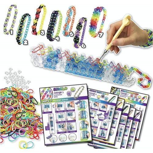  [아마존베스트]Rainbow Loom Bracelet Craft Kit
