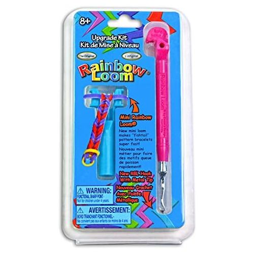  [아마존베스트]Rainbow Loom Tail Upgrade Kit - Metal Hook - Pink