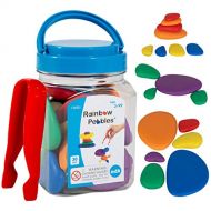 Edx Education Rainbow Pebbles - Mini Jar