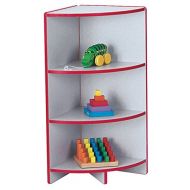 Rainbow accents rainbow accents 4013JC008 Super-Sized Outside Corner Storage, Red