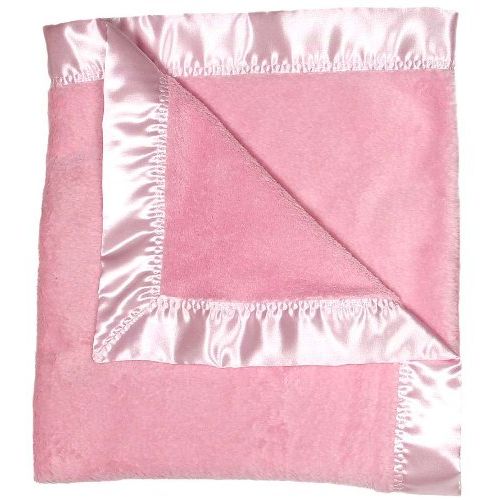  Raindrops Flurr Receiving Blanket, Pink