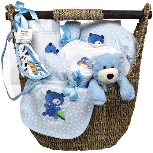  Raindrops Welcome Home Gift Set, Blue, 3-6 Months