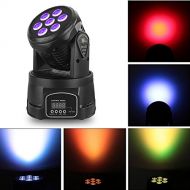 Rainiers LED Moving Head Light Spot 8 Color Gobos Light 25W DMX with Show KTV Disco DJ Party for Stage Lighting...