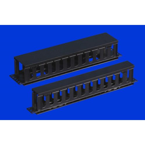  Raising Electronics Rising 10 Pack 19 2U Cable Managment Unit with Cap-Plastic