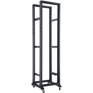 Raising Electronics Rising 42U Open Frame Data Network Server Rack 1000MM Deep 4 Post 1Pair of L-Rails