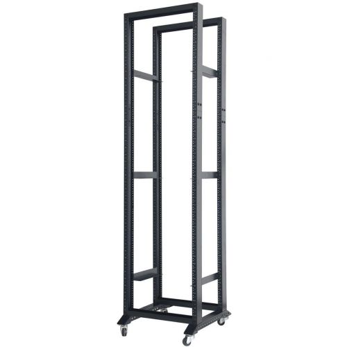  Raising Electronics Rising 42U Open Frame Data Network Server Rack 1000MM Deep 4 Post 1Pair of L-Rails