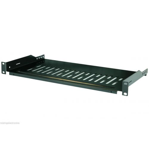  Raising Electronics 5 Pack Cantilever Server Shelf Vented Shelves Rack Mount 19 1U 10(250mm) Deep