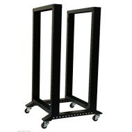 Raising Electronics Rising 28U 4.5FT 4 Post Open Frame 19 ServerAudio Rack 16 Deep