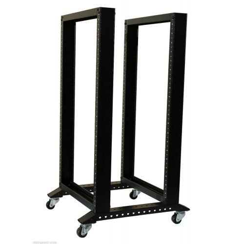  Raising Electronics Rising 28U 4.5FT 4 Post Open Frame 19 ServerAudio Rack 16 Deep