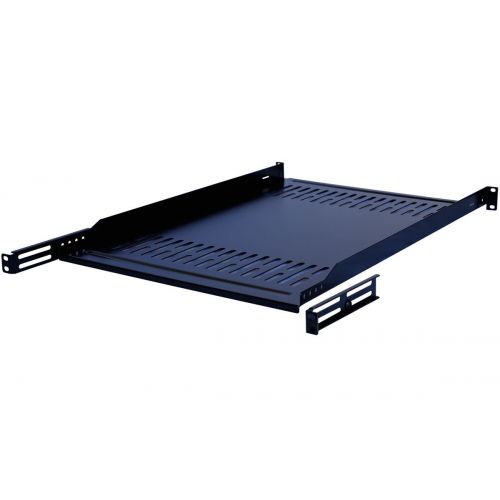  Raising Electronics Rising Fixed Rack Server Shelf 1U 19 Rack Mount Adjustable 27-35