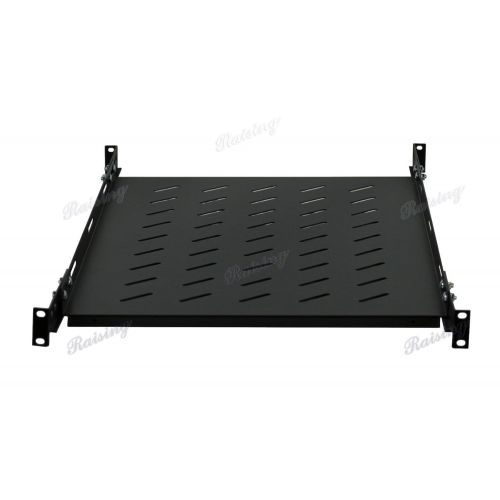  Raising Electronics Rising Rack Server Vented Shelf 19 Rack Mount 1U Adjustable from 24-30 Shelves