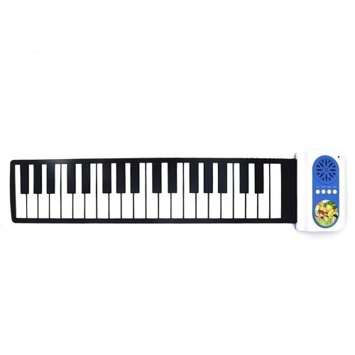  Raking Children 37 Keys Toy Piano Roll Up Electronic Portable Keyboard