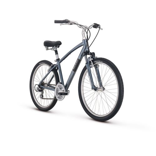  Raleigh Bikes Venture 2 Comfort Hybrid Bike, Silver