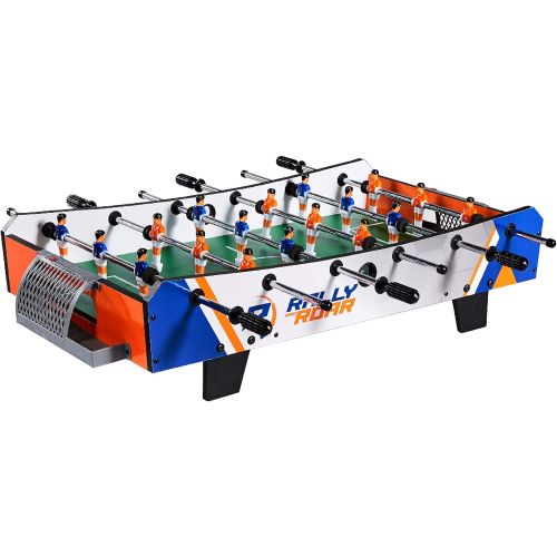  Rally and Roar Foosball Tabletop Games and Accessories, Mini Size - Fun, Portable, Foosball Soccer Tabletops Soccer