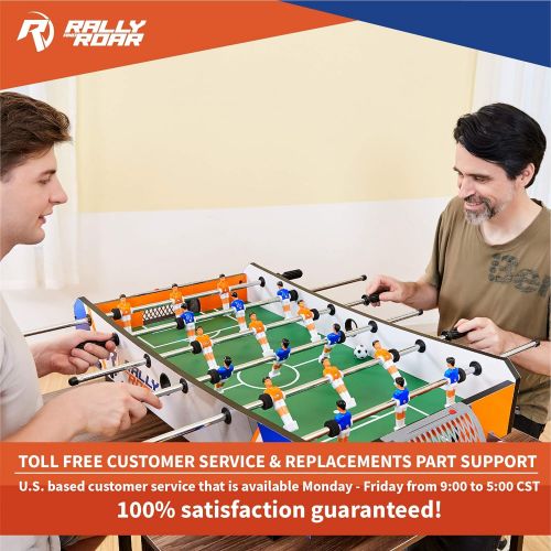  Rally and Roar Foosball Tabletop Games and Accessories, Mini Size - Fun, Portable, Foosball Soccer Tabletops Soccer