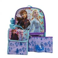 Ralme 5 Pc. Disney Frozen Backpack Set for Girls, 16 inch w/ Frozen Lunch Bag & Pencil Case