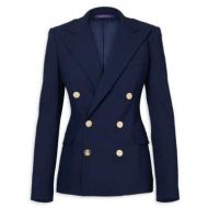 Ralph Lauren Iconic Style Camden Double-Breasted Wool Jacket