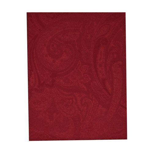  Ralph Lauren Paisley Suite Red Rectangular Tablecloth, 60-by-104 Inches