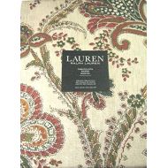 Ralph Laurent Avery Paisley Tablecloth 60 x 104 100% Cotton Tan