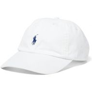 Polo Ralph Lauren Men`s Cotton Chino Baseball Cap (White(3007)/Navy/White, One Size)