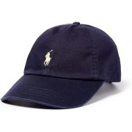 Polo Ralph Lauren Men/Women Cap Horse Logo/Adjustable, Navy (0546) / Yellow/Navy