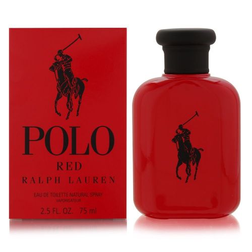 RALPH LAUREN Ralph Lauren Polo Red for Men Eau de Toilette Spray, 2.5 Fluid Ounce
