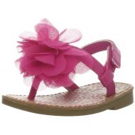 Ralph Lauren Layette Natural Steps Pom Pom Thong Sandal (Toddler/Little Kid/Big Kid)