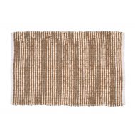 Ramanta home Farmhouse Rug - Jute Cotton Rug 2x3 Feet (24x36 inches) Hand Woven by Skilled Artisans, for Any Room of Your Home decor  Jute Cotton Rug - Natural White