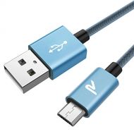 [아마존핫딜]Rampow Micro USB Kabel, 2M / 1-Stueck 2A Micro USB Schnellladekabel, Micro USB Kabel Nylon geeignetl fuer Android Smartphones, Samsung Galaxy, HTC, Huawei, Sony, Nexus, Nokia, Kindle