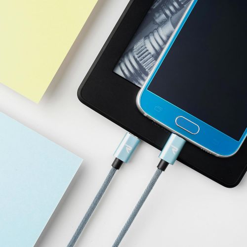  [아마존 핫딜]  [아마존핫딜]Rampow Micro USB Kabel, 2M / 1-Stueck 2A Micro USB Schnellladekabel, Micro USB Kabel Nylon geeignetl fuer Android Smartphones, Samsung Galaxy, HTC, Huawei, Sony, Nexus, Nokia, Kindle