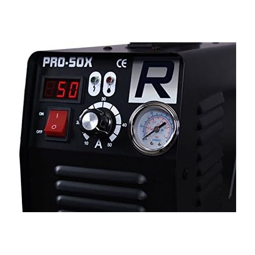  Ramsond CUT 50DX 50 Amp Digital Inverter Portable Air Plasma Cutter Dual Voltage