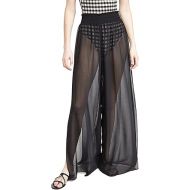 Ramy Brook Women's Textured Athena Side Slit Pant