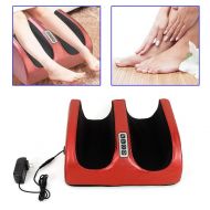 RanBB Shiatsu Kneading Rolling Relax Foot Calf Leg Massager Machine Warm Hot-Compress with Adjustment 3 Levels Daily Use