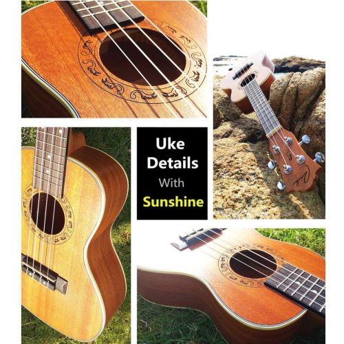  [아마존핫딜][아마존 핫딜] Tenor Ukulele Ranch 26 inch Professional Wooden ukelele Instrument Kit With Free Online 12 Lessons Small Hawaiian Beginner Guitar ukalalee Starter Pack Bundle Gig bag&Tuner& Strap&