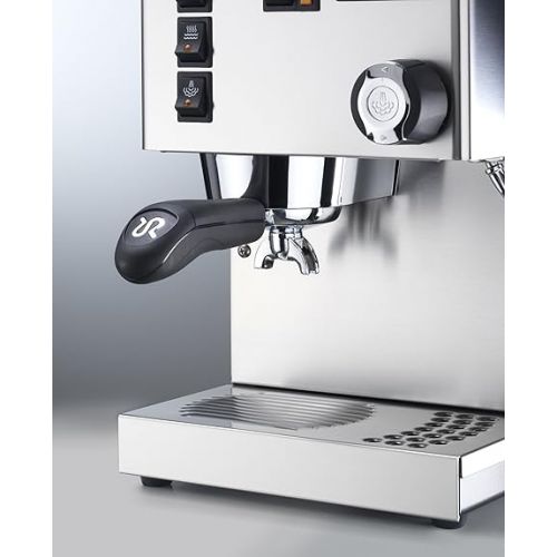  Rancilio Silvia Espresso Machinet,0.3 liters, with Iron Frame and Stainless Steel Side Panels, 11.4 by 13.4-Inch