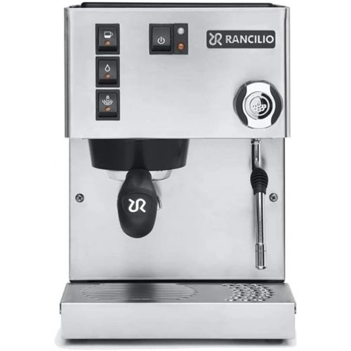  [아마존베스트]Rancilio Silvia Espresso Machine with Iron Frame and Stainless Steel Side Panels, 11.4 by 13.4-Inch (Stainless Steel-Updated 2019 Model)