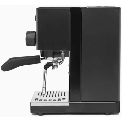  Rancilio Silvia Espresso Machine with Iron Frame and Stainless Steel Side Panels, 11.4 by 13.4-Inch (Updated Black - 2020 Version)