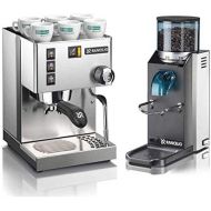 Rancilio Silvia M V5 and Rocky Bar Combo - Doserless