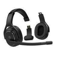 Rand McNally ClearDryve 220 Premium 2-in-1 Wireless Headset for Clear Calls with Noise Cancellation, Long Battery Life & All-Day Comfort