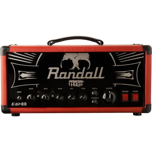  Randall},description:The Randall EOD88 88W tube guitar head is a throwback to the early days of metal, with minimalist design and features not found on many modern amps. Loaded wit