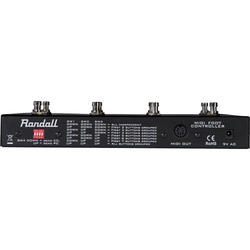  Randall RF8 8 button MIDI Footswitch